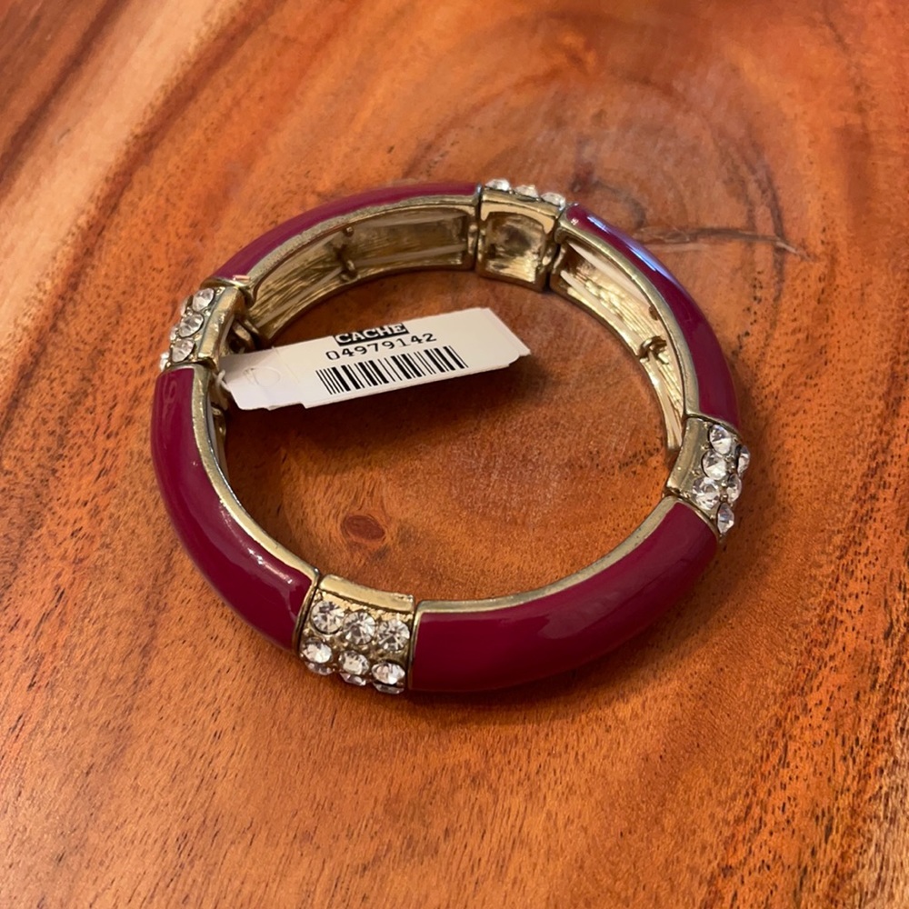 NWT CACHE STRETCH BANGLE BRACELET - Picture 6 of 10